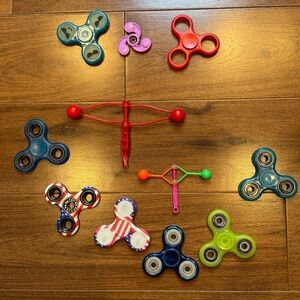 Colorful Fidget Spinner Set for Kids